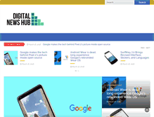 Tablet Screenshot of digitalnewshub.com